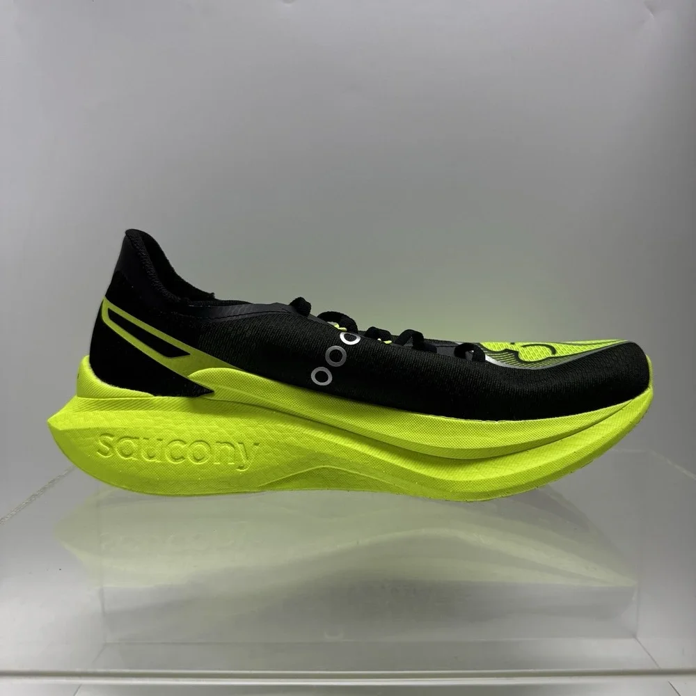 Saucony Endorphin Pro 5 Mens Running Marathon Black Citron S21064-130 Size 10.5